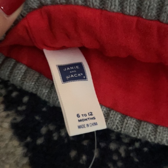 NWT Janie and Jack Winter Hat Beanie Size 6-12 months - Picture 3 of 4